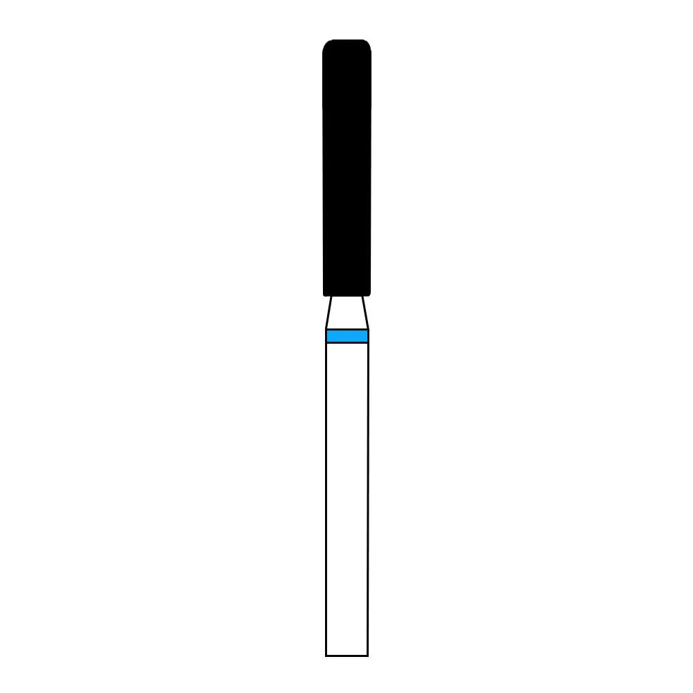 Frank Dental Cylinder Round Edge Diamond Burs SRS Series (Regular)