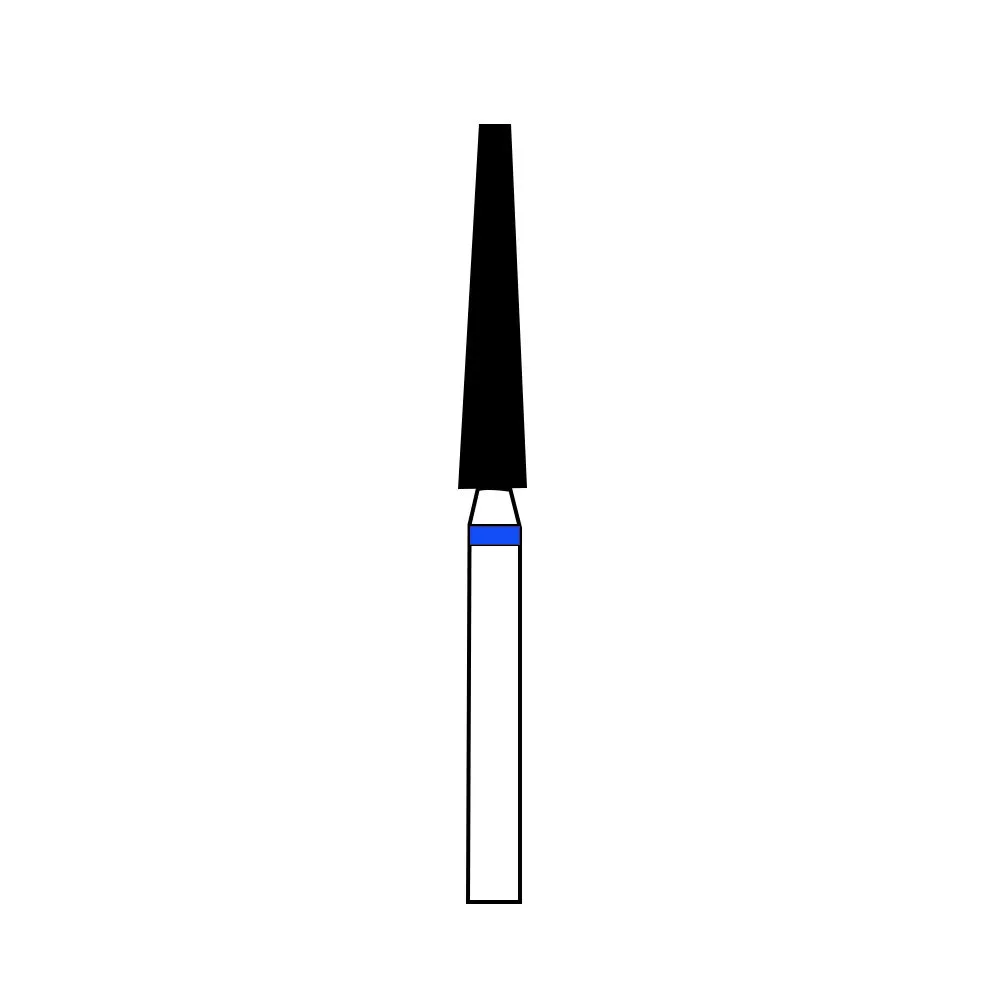 Frank Dental Flat End Taper Diamond Bur TF Series (Regular)