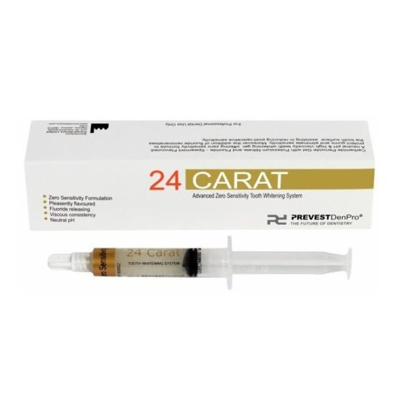 Prevest Denpro 24 Carat Teeth Whitening Gel Intro Kit