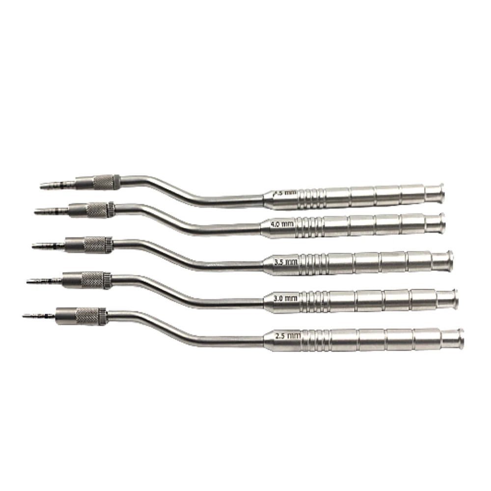 Julldent Osteotomes Convex For Expansion/Condensation Straight Set Of 5