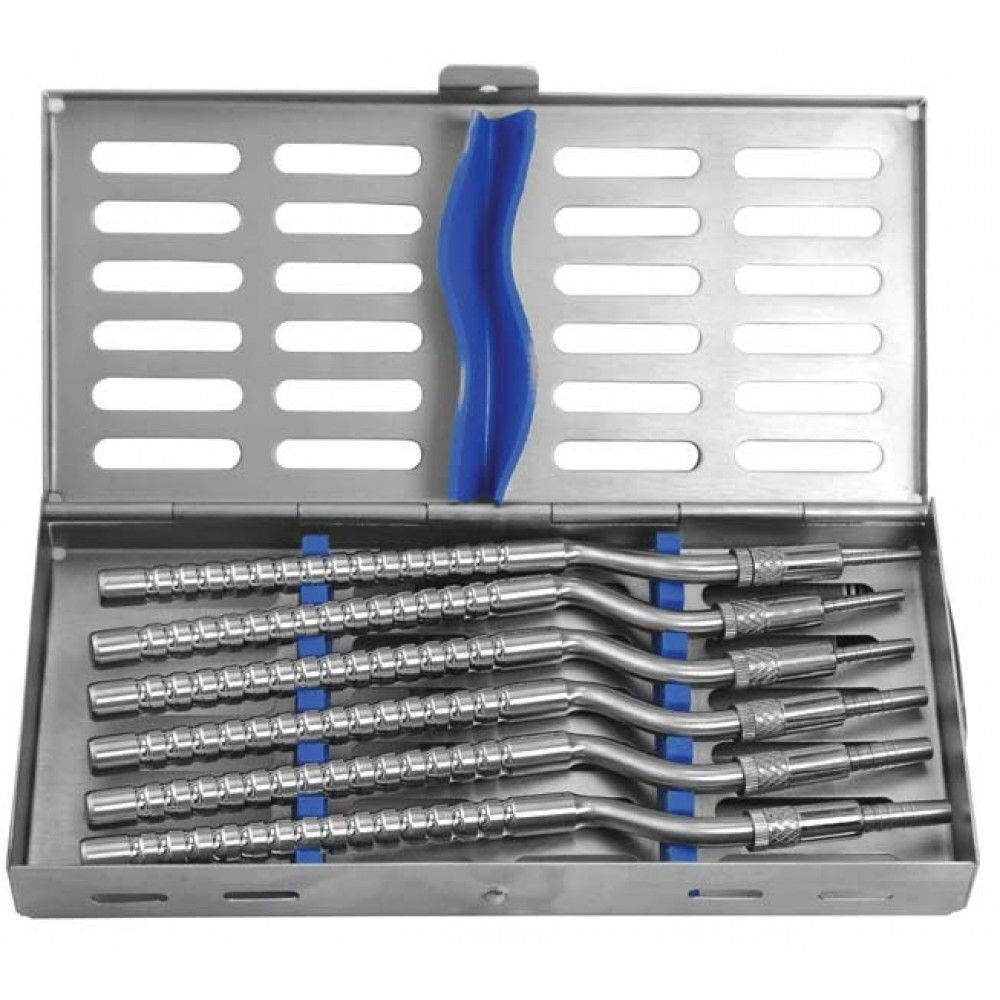 GDC Osteotomes Concave Curved with Cassette Set Of 6 (OSTMSHAWC6)