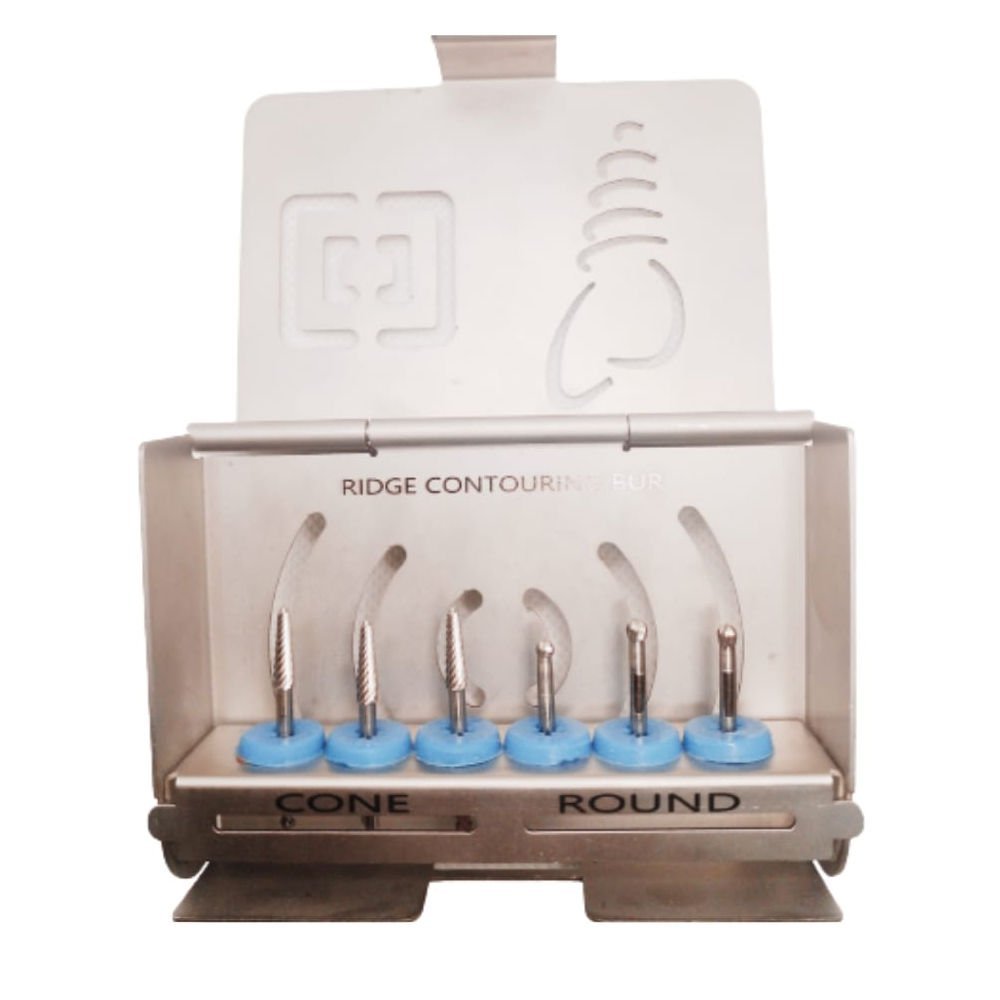 Julldent Ridge Contouring Burs Round/ Cone