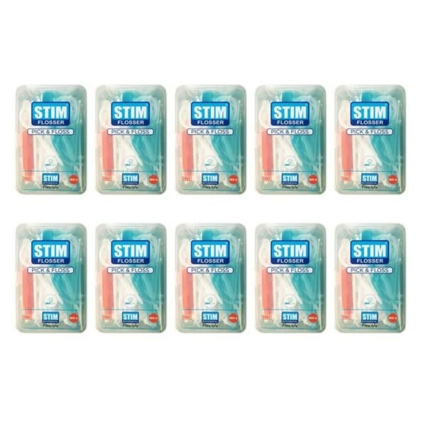Stim Flosser Pack Of 10 Box (1 Box Contains 40Pcs)